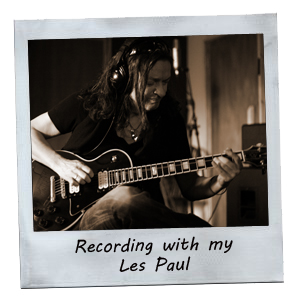 Recording with my Les Paul